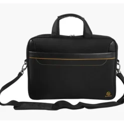 Exacompta Exactive - Sacoche pour ordinateur portable 15,6" - noir, orange