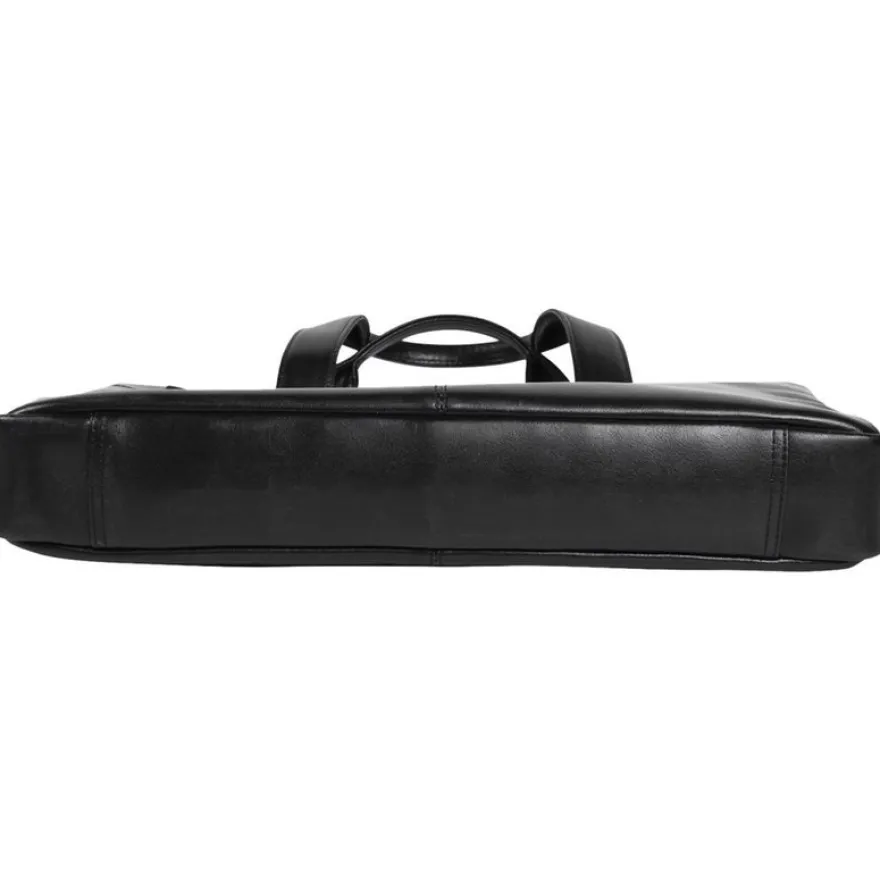 Exacompta Exactive - Sacoche pour ordinateur portable 15,6" - cuir noir