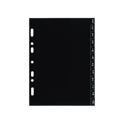 Exacompta Exatime 17 - Recharge pour organiseur - index alphabétique - 10,5 x 17,2 cm
