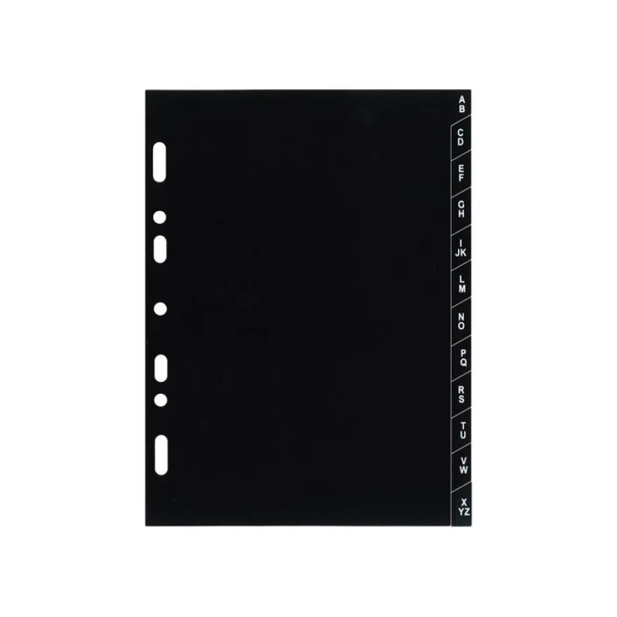 Exacompta Exatime 17 - Recharge pour organiseur - index alphabétique - 10,5 x 17,2 cm