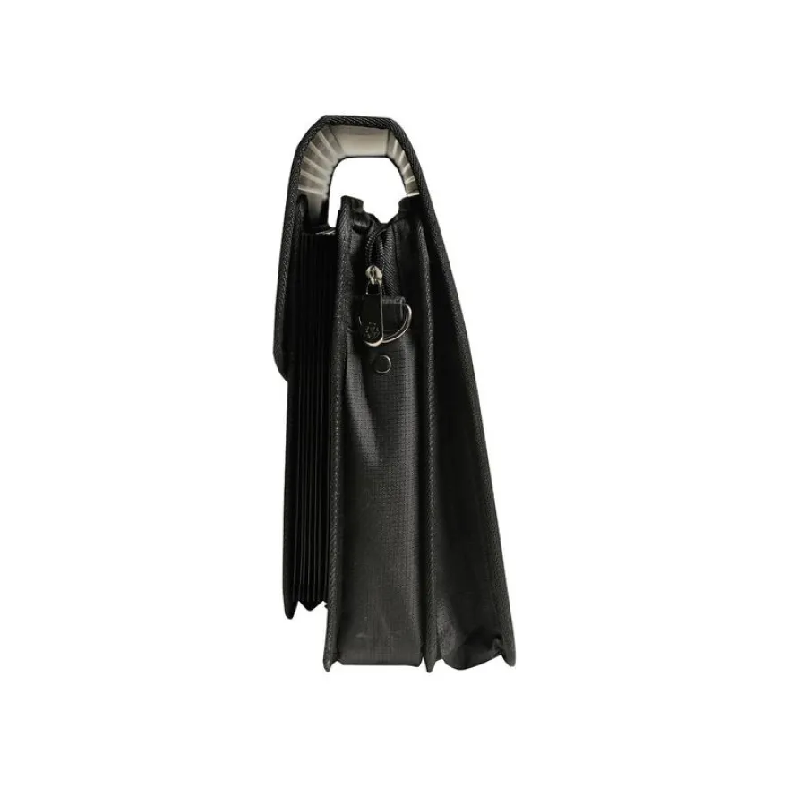 Exacompta Exatravel - Classeur ménager (valisette trieur) 7 onglets - noir