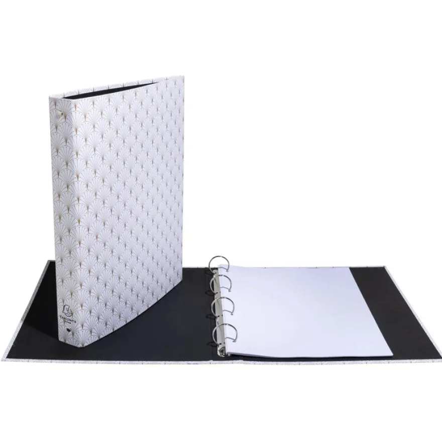 Exacompta Forever Satin - Classeur 4 anneaux - Dos 40 mm - A4 Maxi - Disponible dans différentes couleurs