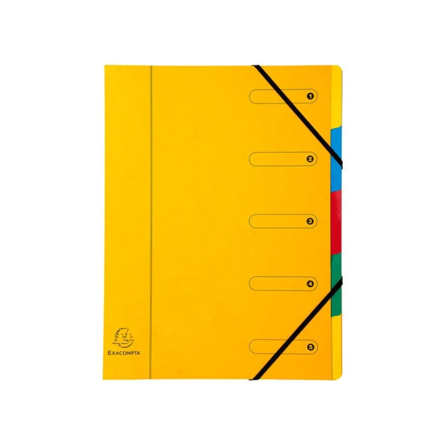 Exacompta Harmonika - Trieur 5 positions - disponible dans différentes couleurs