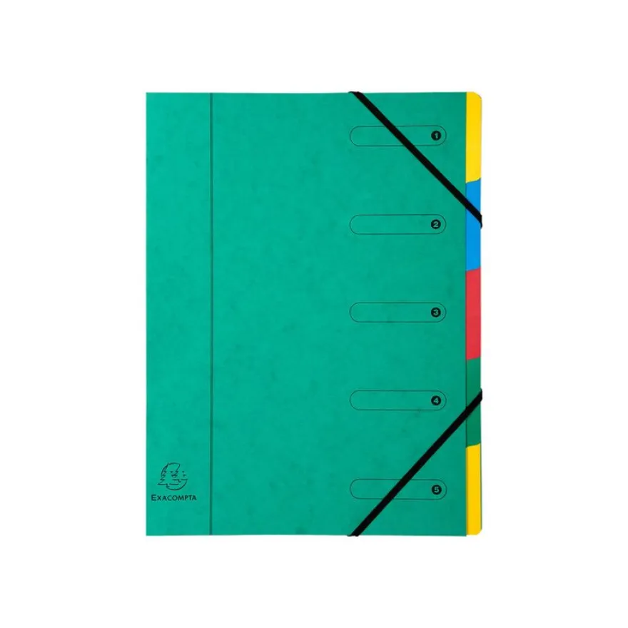 Exacompta Harmonika - Trieur 5 positions - disponible dans différentes couleurs