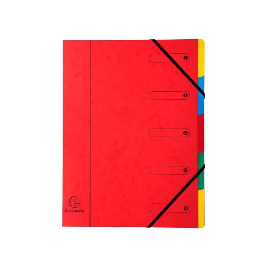 Exacompta Harmonika - Trieur 5 positions - disponible dans différentes couleurs