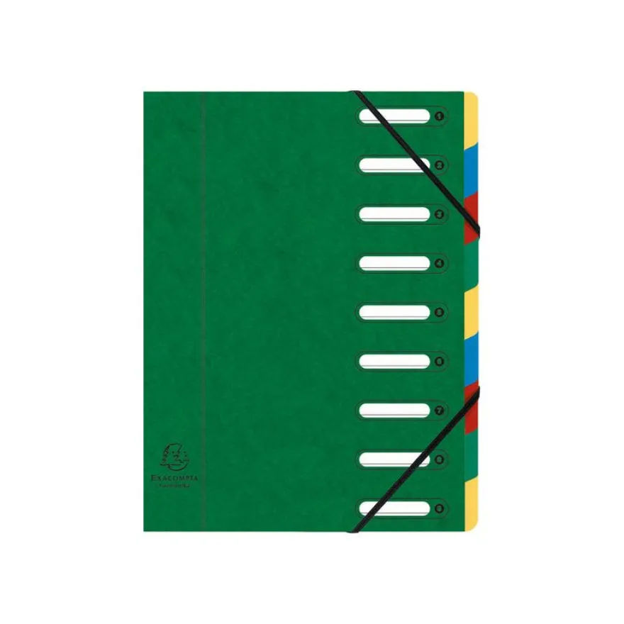 Exacompta Harmonika - Trieur à fenêtres 9 positions - disponible dans différentes couleurs