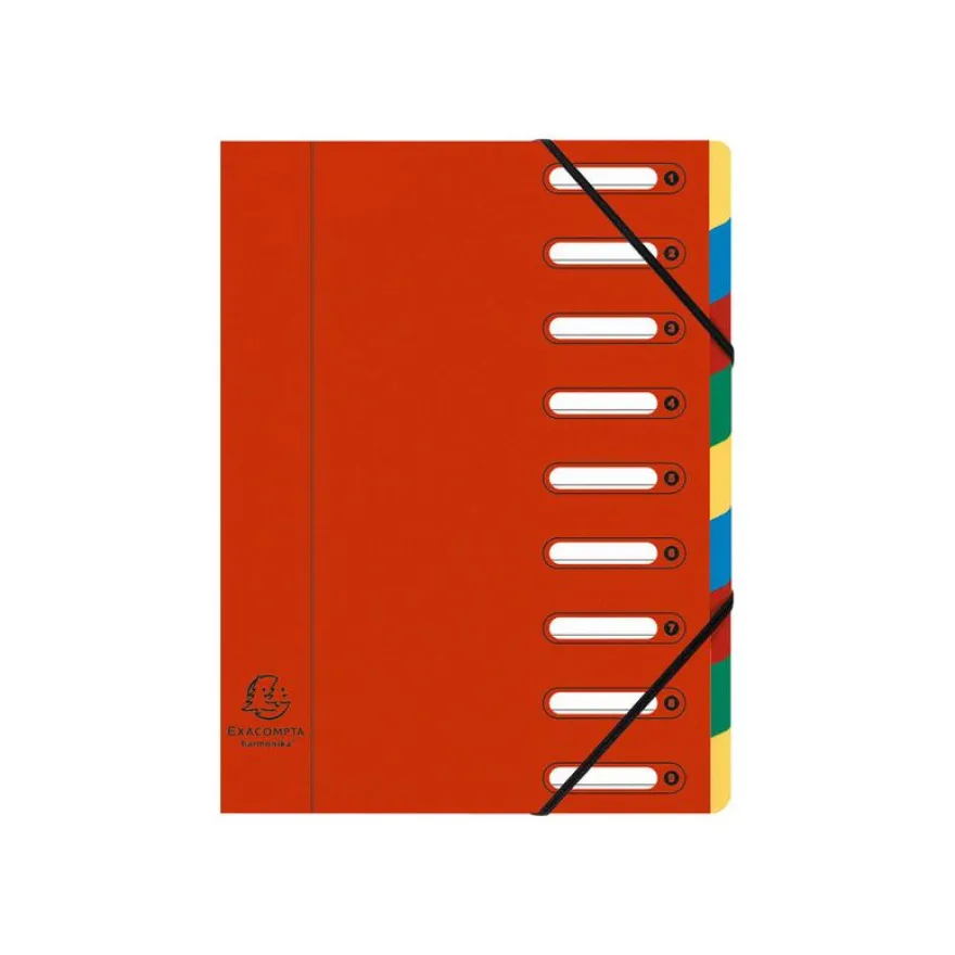 Exacompta Harmonika - Trieur à fenêtres 9 positions - disponible dans différentes couleurs