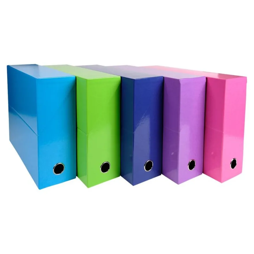 Exacompta Iderama - Boîte de transfert - dos 90 mm - disponible dans différentes couleurs