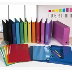Exacompta Iderama - Chemise à rabats - A4 - pour 300 feuilles - disponible dans différentes couleurs