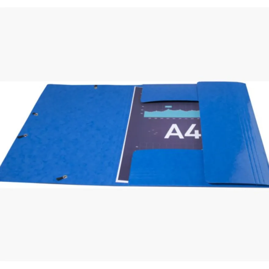 Exacompta Iderama - Chemise à rabats - A4 - pour 300 feuilles - disponible dans différentes couleurs