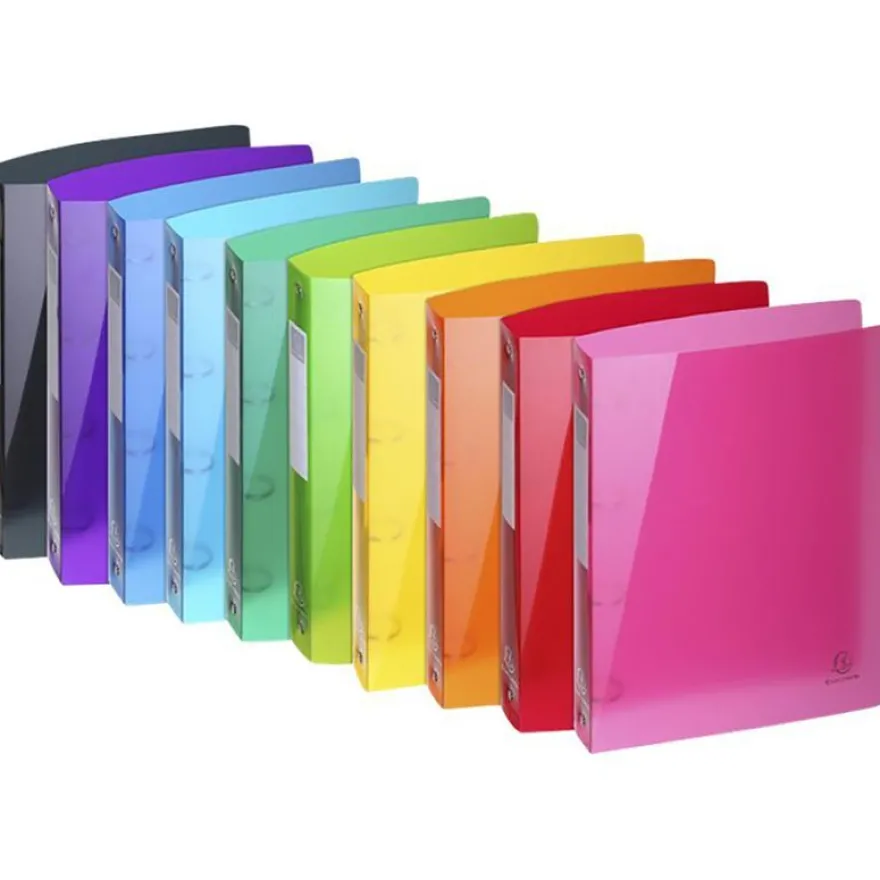 Exacompta Iderama - Classeur souple à anneaux - Dos 40 mm - A4 - pour 275 feuilles - disponible dans différentes couleurs