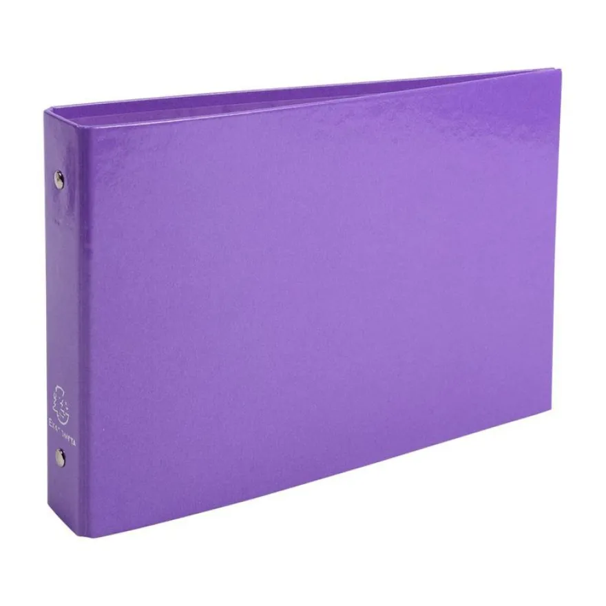 Exacompta Iderama - Classeur 2 anneaux 16,5 x 24 cm - Dos 25 mm - disponible dans différentes couleurs