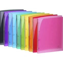 Exacompta Iderama - Classeur souple à anneaux - Dos 20 mm - A4 - pour 140 feuilles - disponible dans différentes couleurs