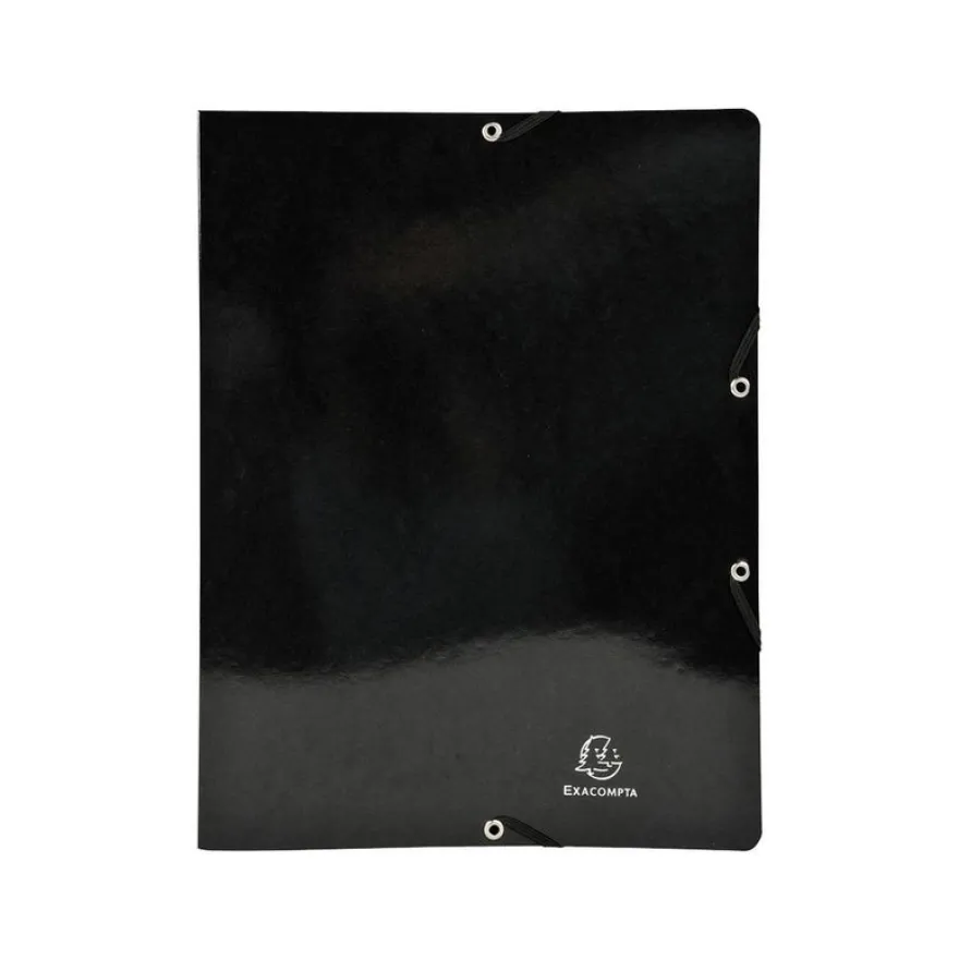Exacompta Iderama - Classeur à élastiques 4 anneaux - Dos 20 mm - A4 - pour 140 feuilles - disponible dans différentes couleurs