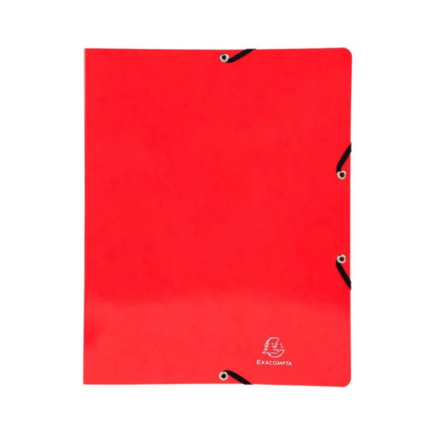 Exacompta Iderama - Classeur à élastiques 4 anneaux - Dos 20 mm - A4 - pour 140 feuilles - disponible dans différentes couleurs