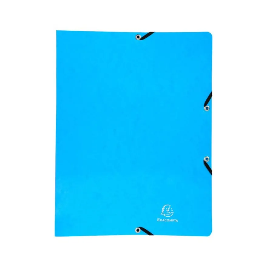 Exacompta Iderama - Classeur à élastiques 4 anneaux - Dos 20 mm - A4 - pour 140 feuilles - disponible dans différentes couleurs