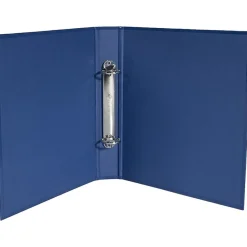 Exacompta Iderama - Classeur 2 anneaux - Dos 25 mm - 17 x 22 cm - bleu foncé