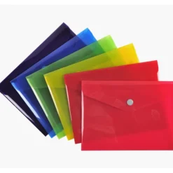 Exacompta Iderama - Pochette enveloppe - format B6 - bouton pression - disponible dans différentes couleurs
