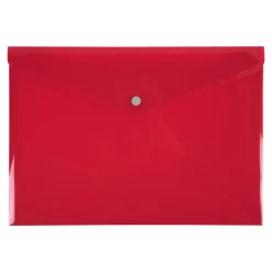 Exacompta Iderama - Pochette enveloppe - format A4 - bouton pression - disponible dans différentes couleurs