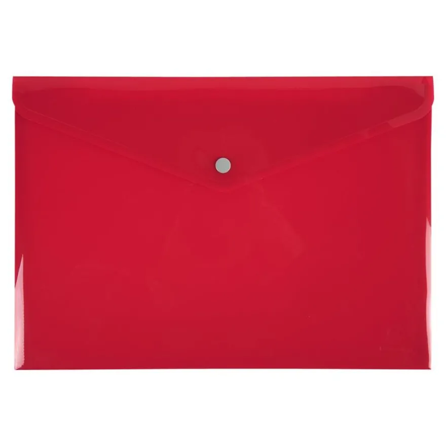 Exacompta Iderama - Pochette enveloppe - format A4 - bouton pression - disponible dans différentes couleurs