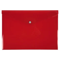Exacompta Iderama - Pochette enveloppe - format A4 - bouton pression - disponible dans différentes couleurs