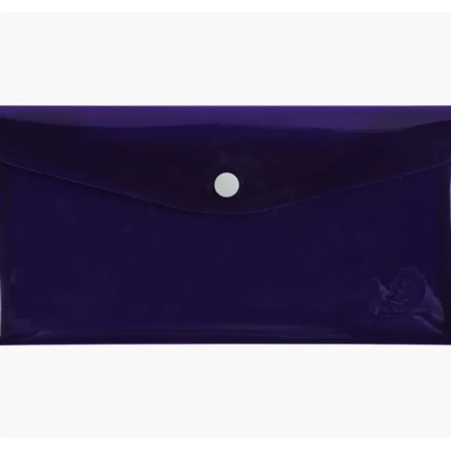 Exacompta Iderama - Pochette enveloppe - format 10 x 21 cm - bouton pression - disponible dans différentes couleurs