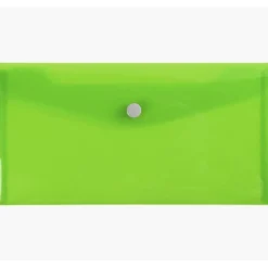 Exacompta Iderama - Pochette enveloppe - format 10 x 21 cm - bouton pression - disponible dans différentes couleurs