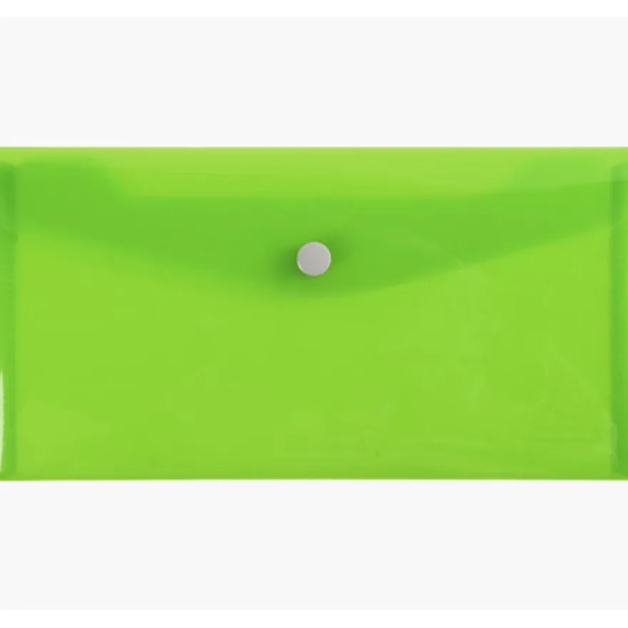 Exacompta Iderama - Pochette enveloppe - format 10 x 21 cm - bouton pression - disponible dans différentes couleurs