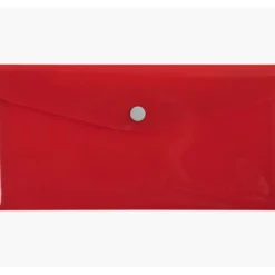 Exacompta Iderama - Pochette enveloppe - format 10 x 21 cm - bouton pression - disponible dans différentes couleurs