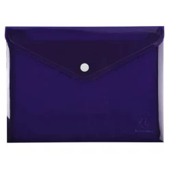 Exacompta Iderama - Pochette enveloppe - format A5 - bouton pression - disponible dans différentes couleurs