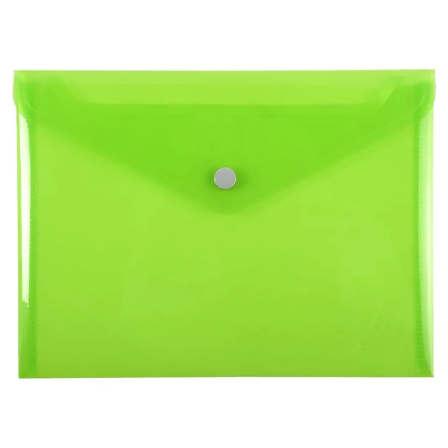 Exacompta Iderama - Pochette enveloppe - format A5 - bouton pression - disponible dans différentes couleurs