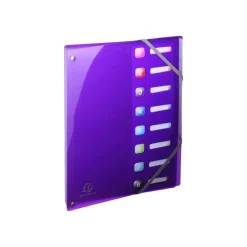 Exacompta Iderama - Trieur polypro 8 positions - disponible dans différentes couleurs
