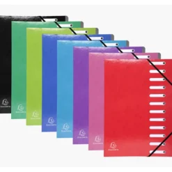Exacompta Iderama - Trieur extensible 12 positions - disponible dans différentes couleurs