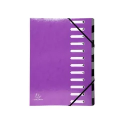 Exacompta Iderama - Trieur extensible 12 positions - disponible dans différentes couleurs