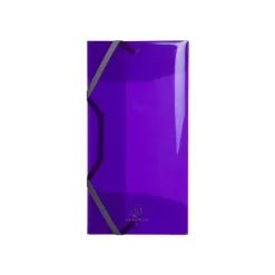 Exacompta Iderama PP - Chemise polypro à rabats - format chéquier 25 x 12 cm - disponible dans différentes couleurs