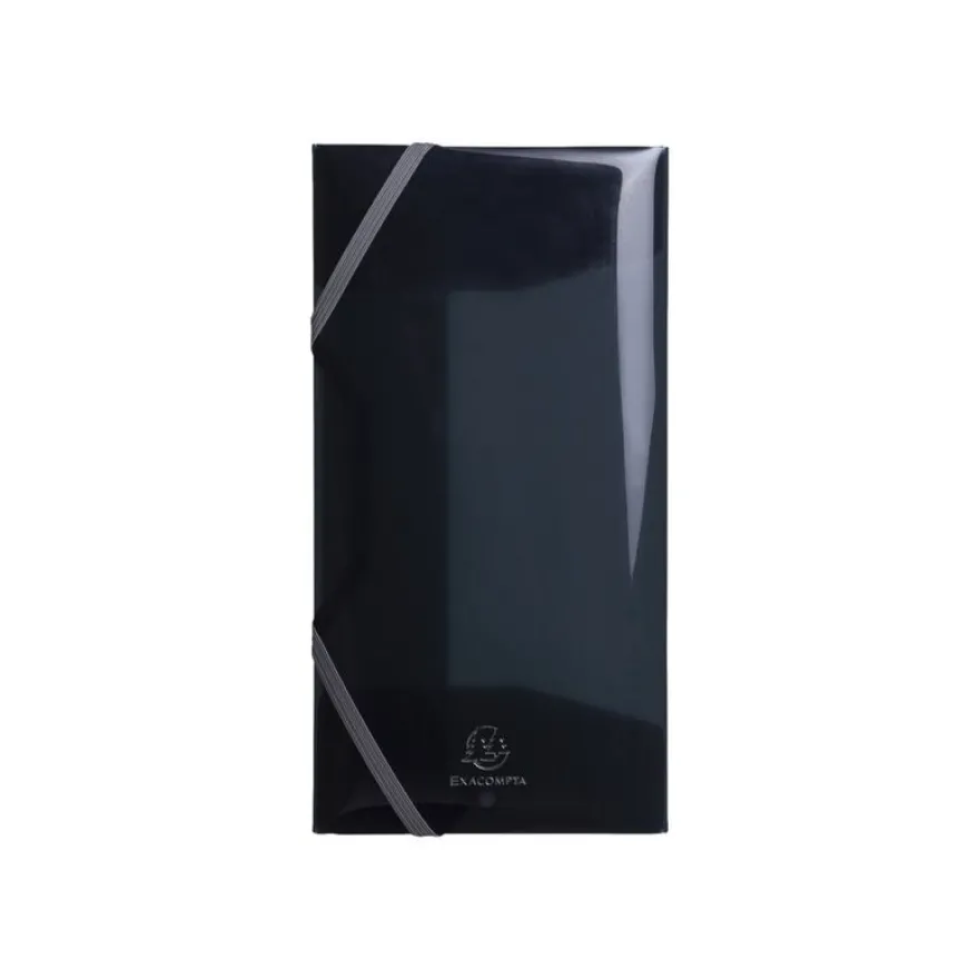 Exacompta Iderama PP - Chemise polypro à rabats - format chéquier 25 x 12 cm - disponible dans différentes couleurs
