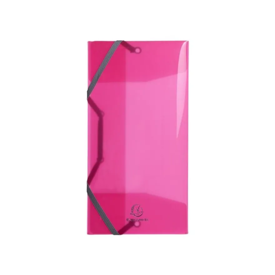 Exacompta Iderama PP - Chemise polypro à rabats - format chéquier 25 x 12 cm - disponible dans différentes couleurs