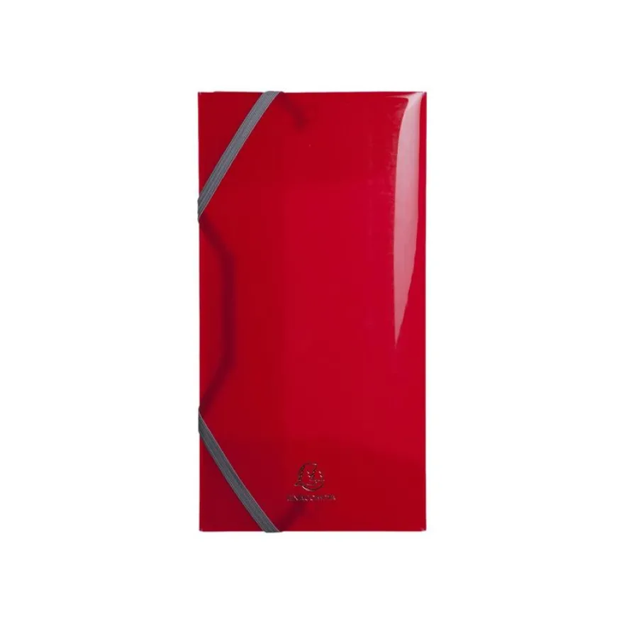 Exacompta Iderama PP - Chemise polypro à rabats - format chéquier 25 x 12 cm - disponible dans différentes couleurs