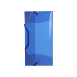 Exacompta Iderama PP - Chemise polypro à rabats - format chéquier 25 x 12 cm - disponible dans différentes couleurs