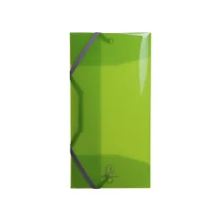 Exacompta Iderama PP - Chemise polypro à rabats - format chéquier 25 x 12 cm - disponible dans différentes couleurs