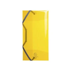 Exacompta Iderama PP - Chemise polypro à rabats - format chéquier 25 x 12 cm - disponible dans différentes couleurs