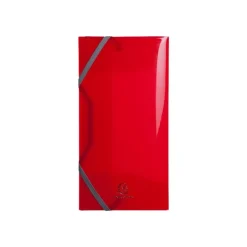 Exacompta Iderama PP - Chemise polypro à rabats - format chéquier 25 x 12 cm - disponible dans différentes couleurs