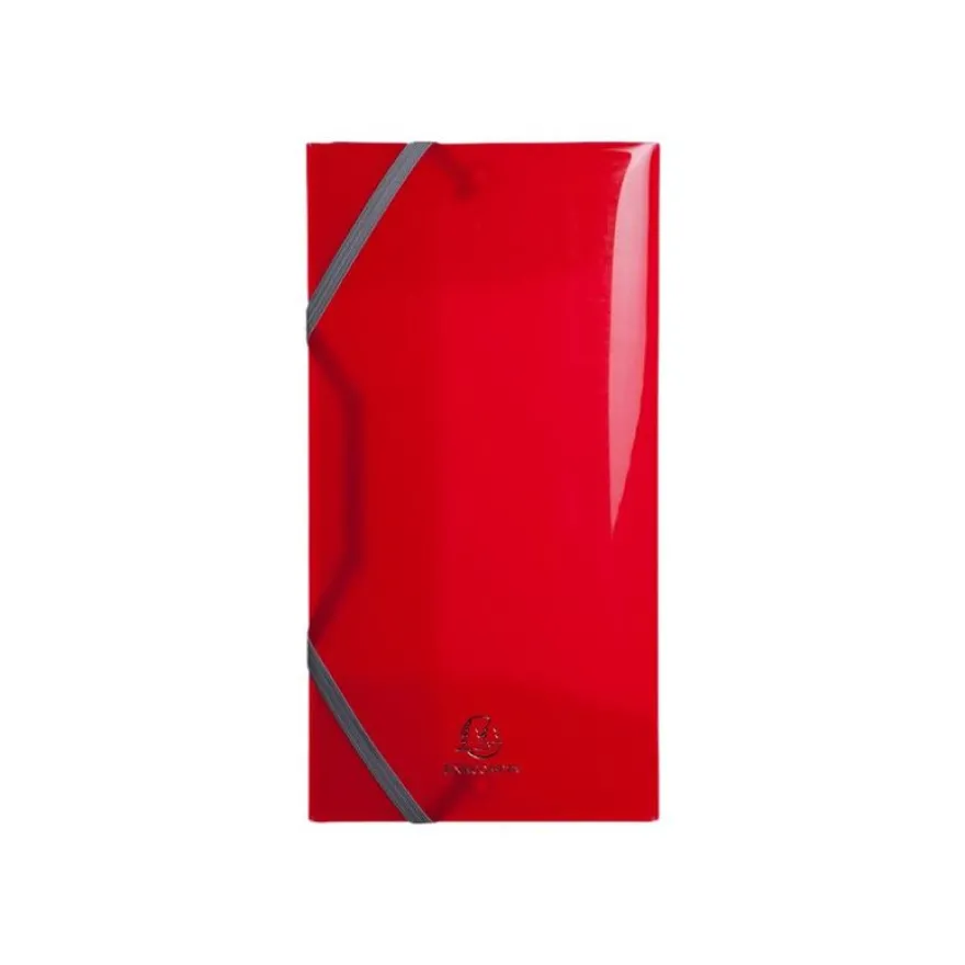 Exacompta Iderama PP - Chemise polypro à rabats - format chéquier 25 x 12 cm - disponible dans différentes couleurs