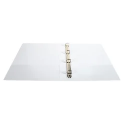 Exacompta Kreacover - Classeur à anneaux personnalisable - Dos 38 mm - A4 Maxi - pour 100 feuilles - blanc - 2 pochettes extérieures