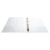 Exacompta Kreacover - Classeur à anneaux personnalisable - Dos 38 mm - A4 Maxi - blanc - 3 pochettes extérieures