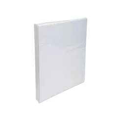Exacompta Kreacover - Classeur à anneaux personnalisable - Dos 38 mm - A4 Maxi - pour 100 feuilles - blanc - 3 pochettes extérieures