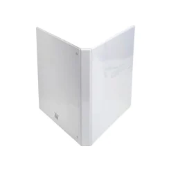 Exacompta Kreacover - Classeur à anneaux personnalisable - Dos 38 mm - A4 Maxi - pour 100 feuilles - blanc - 3 pochettes extérieures