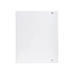 Exacompta Kreacover - Classeur à anneaux personnalisable - Dos 25 mm - A4 Maxi - blanc - 2 pochettes extérieures