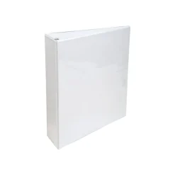 Exacompta Kreacover - Classeur à anneaux personnalisable - Dos 70 mm - A4 Maxi - blanc - 3 pochettes extérieures