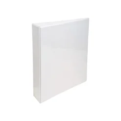 Exacompta Kreacover - Classeur à anneaux personnalisable - Dos 60 mm - A4 Maxi - pour 225 feuilles - blanc - 3 pochettes extérieures